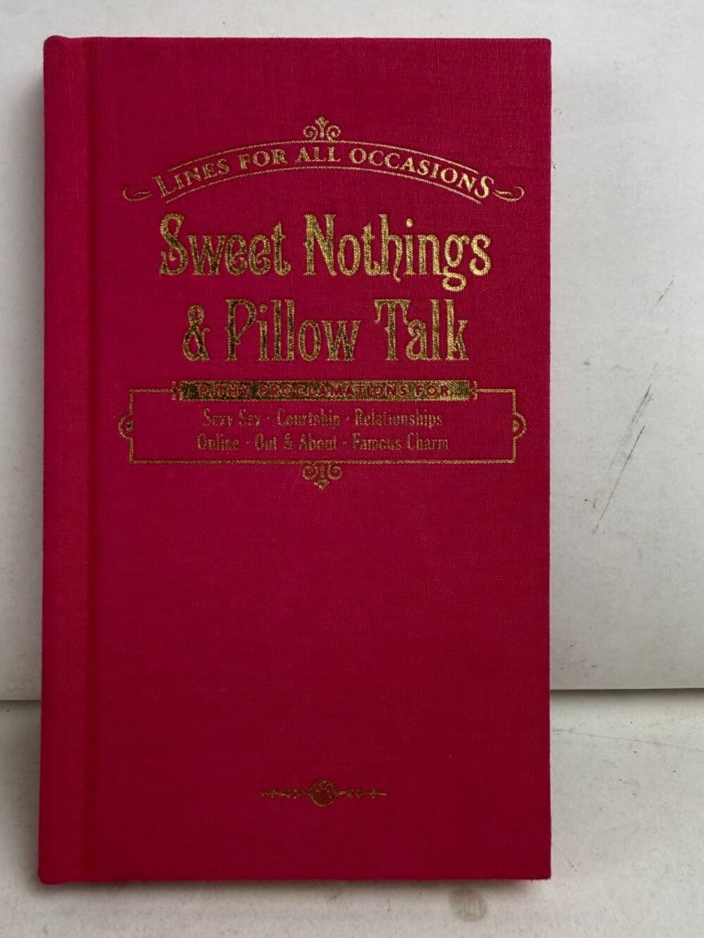 Knock Knock Sweet Nothings & Pillow Talk Book Hardcover ISBN 9781601066688